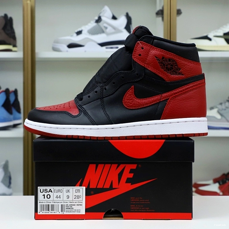 OG 1 JORDAN AIR HIGH 'BRED' RETRO 0726